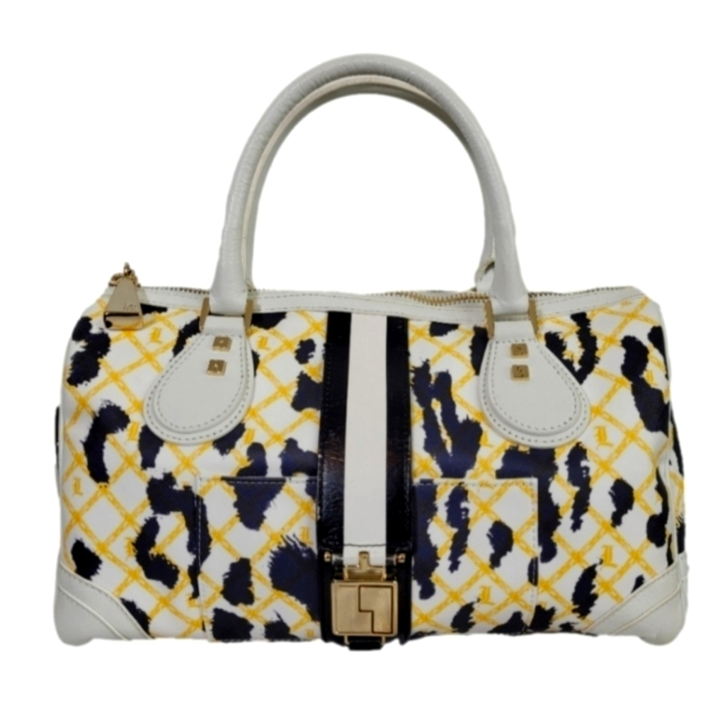 L.A.M.B By Gwen Stefani Mandeville Satchel - Snow Leopard